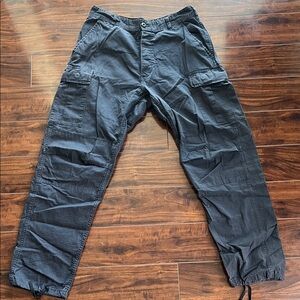 Men's Black Cargo Pants